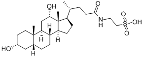 CAS 登录号：516-50-7， 2-[4-[(3R,5R,8R,9S,10S,12S,13R,14S,17R)-3,12-二羟基-10,13-二甲基-2,3,4,5,6,7,8,9,11,12,14,15,16,17-十四氢-1H-环戊并[a]菲-17-基]戊酰氨基]乙烷磺酸
