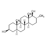 CAS 登录号：516-51-8， (1S,2R,4aS,4bR,6aS,8S,10aS,10bS,12aS)-2,10A,12A-三甲基-1,2,3,4,4A,4B,5,6,6A,7,8,9,10,10B,11,12-十六氢屈-1,8-二醇
