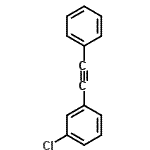 CAS 登录号：51624-34-1， 1-氯-3-(苯基乙炔基)苯