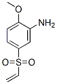 CAS 登录号：5164-06-7， 2-甲氧基-5-(乙烯磺酰基)苯胺