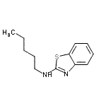 CAS 登录号：51661-20-2， N-戊基-1,3-苯并噻唑-2-胺
