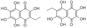CAS 登录号：517-82-8， 海胆色素 A