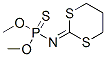 CAS 登录号：5175-87-1， N-(1,3-二噻烷-2-亚基)硫代氨基磷酸 O,O-二甲基酯