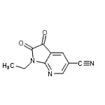 CAS#: 517919-00-5， 1-Ethyl-2,3-Dioxo-2,3-Dihydro-1H-Pyrrolo[2,3-b]Pyridine-5-Carbonitrile