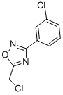 结构式 CAS# 51802-78-9, 5-(氯甲基)-3-(3-氯苯基)-1,2,4-恶二唑