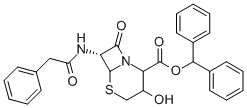 CAS#: 51820-24-7， [2R-(2a,6a,7b)]-3-Hydroxy-8-oxo-7-[(phenylacetyl)amino]-5-Thia-1-azabicyclo[4.2.0]octane-2-carboxylic acid diphenylmethyl ester