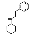 CAS 登录号：51827-40-8， N-(2-苯基乙基)环己胺