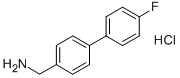 CAS 登录号：518357-40-9， (4'-氟-联苯-4-基)-甲胺盐酸盐