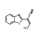 CAS 登录号：51864-41-6， (2Z)-2-(1,3-苯并噻唑-2-基)-3-羟基丙烯腈