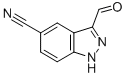 CAS 登录号：518987-75-2， 5-氰基吲唑-3-甲醛
