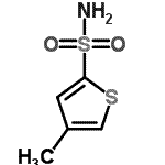 CAS 登录号：519055-70-0， 4-甲基-2-噻吩磺酰胺