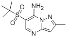 CAS#: 519056-49-6， 6-(Tert-Butylsulfonyl)-2-Methylpyrazolo[1,5-a]Pyrimidin-7-Amine