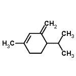 CAS 登录号：51911-80-9， 4-异丙基-1-甲基-3-亚甲基环己烯