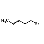 CAS 登录号：51952-42-2， 5-溴-2-戊烯