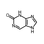 CAS 登录号：51953-15-2， 7H-嘌呤-2-醇