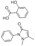 CAS#: 520-07-0， Antipyrine Salicylate