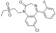 CAS 登录号：52042-01-0， 依法西泮