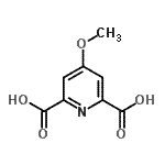 CAS 登录号：52062-26-7， 4-甲氧基-2,6-吡啶二甲酸