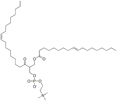 CAS 登录号:52088-89-8, (E,E)-(7-油酰基-4-氧代-10-氧代-3,5,9-三氧杂-4-磷杂二十七碳-18-烯基)三甲基铵 4-氧化物