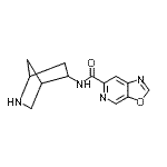 CAS 登录号：521279-78-7， N-(2-氮杂双环[2.2.1]庚-5-基)[1,3]恶唑并[5,4-c]吡啶-6-甲酰胺