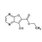 CAS 登录号：521948-36-7， 乙基7-羟基呋喃并[2,3-b]吡嗪-6-羧酸酯