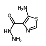 CAS 登录号：521963-26-8， 5-氨基-1,3-噻唑-4-甲酰肼