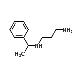 结构式 CAS# 52198-66-0, N-(1-苯基乙基)-1,3-丙烷二胺