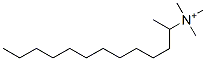CAS 登录号：52234-85-2， N-(1-甲基十二碳基)-N,N,N-三甲基铵