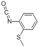 结构式 CAS# 52260-30-7, 2-(甲硫基)苯基异氰酸酯