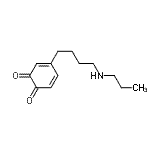 CAS 登录号：522633-55-2， 4-[4-(丙基氨基)丁基]-1,2-苯醌