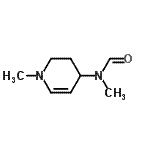 CAS 登录号：522644-61-7， N-甲基-N-(1-甲基-1,2,3,4-四氢-4-吡啶基)甲酰胺