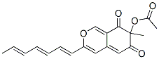CAS 登录号：52329-26-7， (E,E,E)-(-)-7-(乙酰氧基)-3-(1,3,5-庚三烯基)-7-甲基-6H-2-苯并吡喃-6,8(7H)-二酮