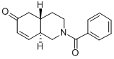 CAS 登录号：52346-14-2， (4aS,8aS)-2-苯甲酰基-1,3,4,4a,5,8alpha-六氢-6(2H)-异喹啉酮