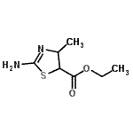 CAS#: 524036-09-7， Ethyl 2-Amino-4-Methyl-4,5-Dihydro-1,3-Thiazole-5-Carboxylate