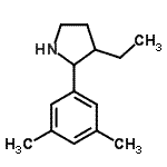 CAS#: 524918-50-1， 2-(3,5-Dimethylphenyl)-3-Ethylpyrrolidine