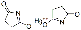 CAS 登录号：52523-57-6， 5-氧代-3,4-二氢吡咯-2-醇汞(+2)