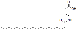 CAS 登录号：52558-71-1， N-十八碳酰基-4-氨基丁酸