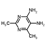 CAS 登录号：52602-70-7， 2,6-二甲基-4,5-嘧啶二胺
