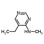 CAS 登录号：52698-54-1， 5-乙基-N-甲基-4-嘧啶胺