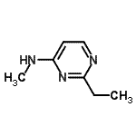 CAS 登录号：52698-67-6， 2-乙基-N-甲基-嘧啶-4-胺