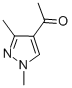 structure of CAS# 52773-23-6, 1-(1,3-Dimethyl-1 H-Pyrazol-4-Yl)-Ethanone;1-(1,3-Dimethyl-1H-Pyrazol-4-Yl)Ethanone(SALTDATA: FREE);1-(1,3-DIMETHYL-1 H-PYRAZOL-4-YL)-ETHANONE