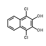 CAS 登录号：52864-95-6， 1,4-二氯-2,3-萘二酚