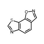CAS 登录号：52876-89-8， [1,3]噻唑并[4,5-g][1,2]苯并恶唑