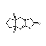 CAS 登录号：52883-32-6， (5aR,8aR)-5,5A,6,7,8,8A-六氢环戊并[d][1,3]恶唑并[3,2-a]嘧啶-2(3H)-酮
