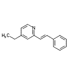 CAS#: 528857-53-6， 4-Ethyl-2-[(E)-2-Phenylvinyl]Pyridine