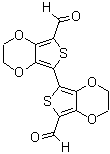 CAS 登录号：528870-51-1， 2,2',3,3'-四氢-[5,5'-联噻吩并[3,4-b]-1,4-二恶英]-7,7'-二甲醛