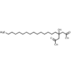 CAS 登录号：52939-64-7， 3-羟基-3-十五烷基戊烷二酸