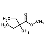 CAS 登录号：5296-70-8， 甲基2-乙基-2-甲基丁酸酯