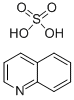 结构式 CAS# 530-66-5, 喹啉鎓硫酸氢盐