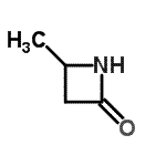 CAS 登录号：5303-64-0， 4-甲基-2-氮杂环丁酮